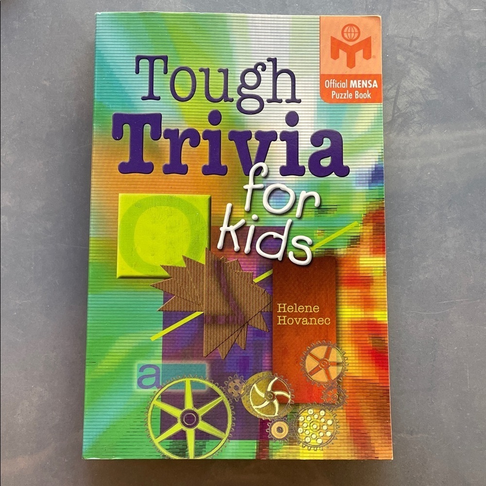 Tough Trivia for Kids Book
